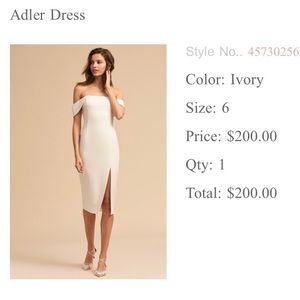 Jay Godfrey Dress Size 6 White